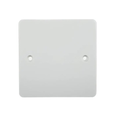 MK Electric White 1 Gang Blanking Plate Logic Plus K3827 WHI
