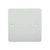 MK Electric White 1 Gang Blanking Plate Logic Plus K3827 WHI