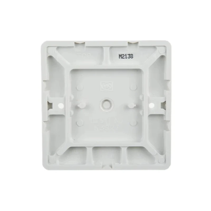 MK Electric White 1 Gang Blanking Plate Logic Plus K3827 WHI
