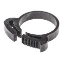 RS PRO Nylon Snap Hose Clip 7.1 mm Width 24.5-28.4 mm ID United Kingdom 291-701