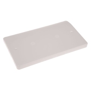 MK Electric White 2 Gang Blanking Plate Logic Plus Series K3828 WHI