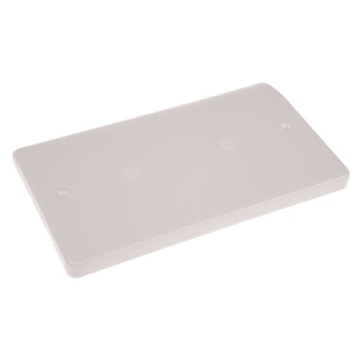 MK Electric White 2 Gang Blanking Plate Logic Plus Series K3828 WHI