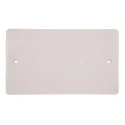 MK Electric White 2 Gang Blanking Plate Logic Plus Series K3828 WHI
