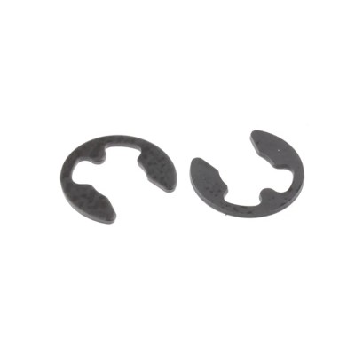 RS PRO Steel Type E Circlip, Groove Diameter 9 mm, Compatible Shaft Diameter 12 mm, Ring Thickness 1.1 mm, Phosphate 289-506