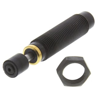 ACE Shock Absorber, M10 x 1 Thread Size, 43 mm Body Length, 57.6 mm Overall Length, 6 mm Stroke Length, MC25EUML