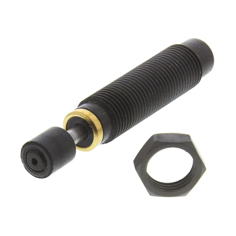 ACE Shock Absorber, M10 x 1 Thread Size, 43 mm Body Length, 57.6 mm Overall Length, 6 mm Stroke Length, MC25EUML