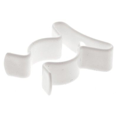 RS PRO Nylon Coated Stainless Steel Spring Clip 15.88 mm Clip Diameter 7.94 mm Height 2.8 mm Fixing Hole 289-578