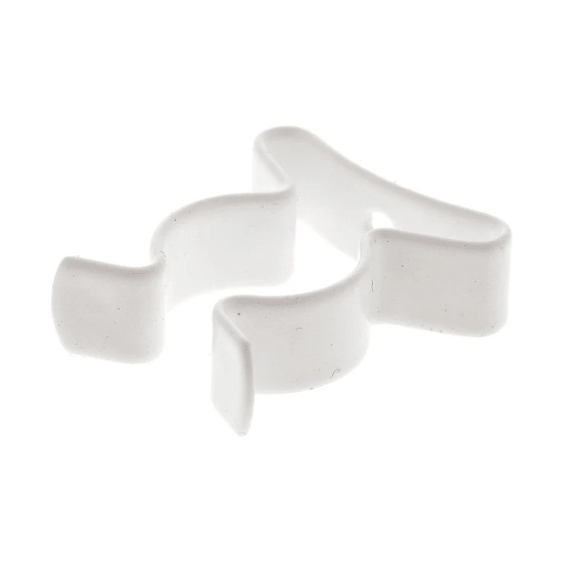 RS PRO Nylon Coated Stainless Steel Spring Clip 15.88 mm Clip Diameter 7.94 mm Height 2.8 mm Fixing Hole 289-578