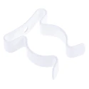 RS PRO Nylon Stainless Steel Spring Clip 19.05 mm Clip to Suit Diameter 7.94 mm Overall Height 3.6 mm Fixing Hole 289-584