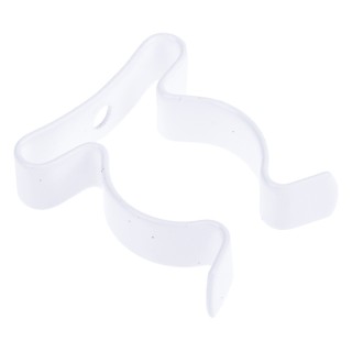 RS PRO Nylon Stainless Steel Spring Clip 19.05 mm Clip to Suit Diameter 7.94 mm Overall Height 3.6 mm Fixing Hole 289-584