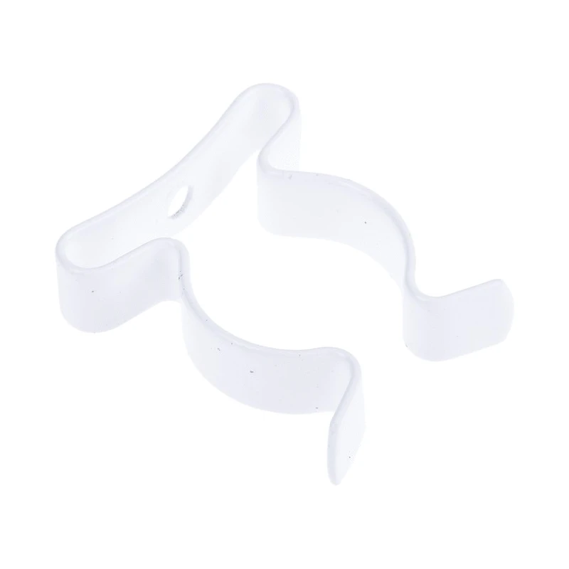 RS PRO Nylon Stainless Steel Spring Clip 19.05 mm Clip to Suit Diameter 7.94 mm Overall Height 3.6 mm Fixing Hole 289-584