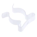 RS PRO Nylon Stainless Steel Spring Clip 19.05 mm Clip to Suit Diameter 7.94 mm Overall Height 3.6 mm Fixing Hole 289-584