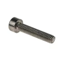 RS PRO Plain Stainless Steel Hex Socket Cap Screw, Hex Socket Drive, M4 x 20 mm 290-102