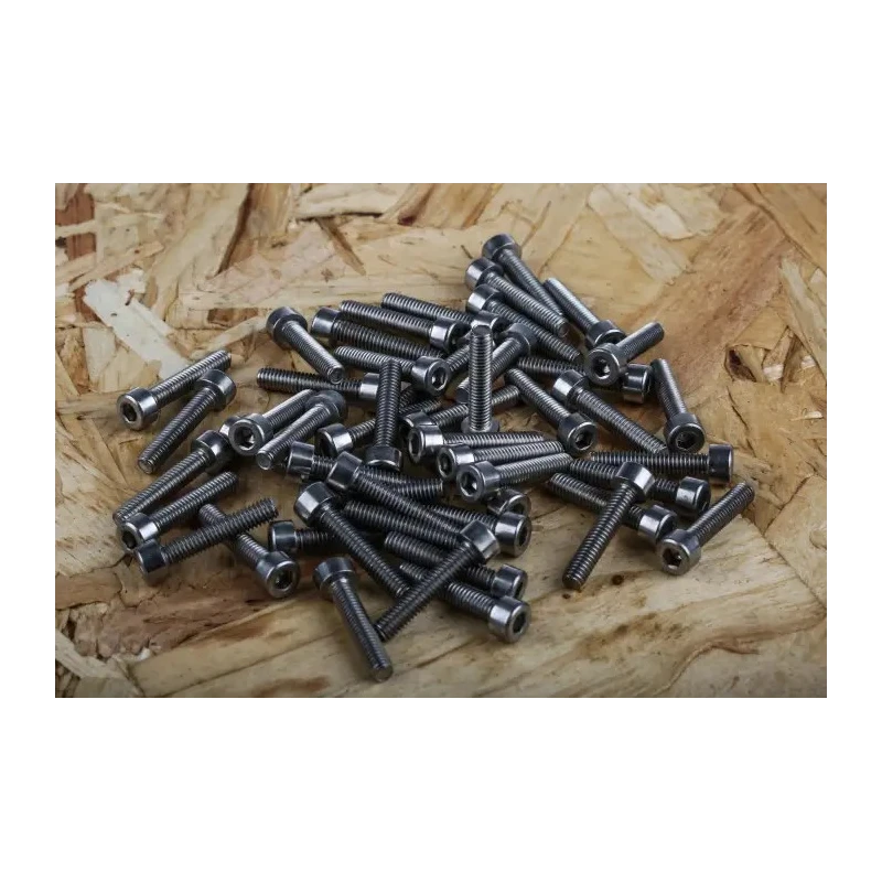 RS PRO Plain Stainless Steel Hex Socket Cap Screw, Hex Socket Drive, M4 x 20 mm 290-102