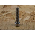 RS PRO Plain Stainless Steel Hex Socket Cap Screw, Hex Socket Drive, M4 x 20 mm 290-102