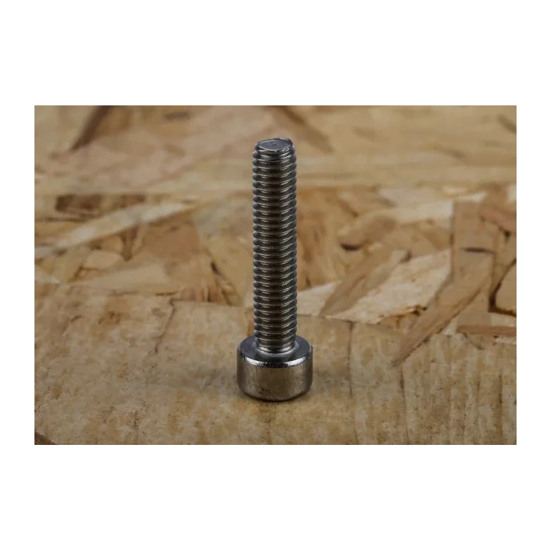 RS PRO Plain Stainless Steel Hex Socket Cap Screw, Hex Socket Drive, M4 x 20 mm 290-102