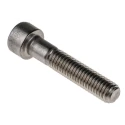 RS PRO Plain Stainless Steel Hex Socket Cap Screw M8 x 40 mm Hex Socket Drive DIN 912 A2 Grade 290-152
