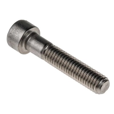 RS PRO Plain Stainless Steel Hex Socket Cap Screw M8 x 40 mm Hex Socket Drive DIN 912 A2 Grade 290-152