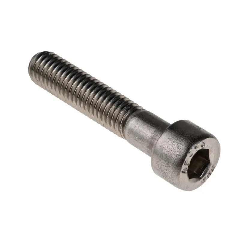 RS PRO Plain Stainless Steel Hex Socket Cap Screw M8 x 40 mm Hex Socket Drive DIN 912 A2 Grade 290-152
