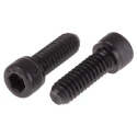 RS PRO Black Steel Hex Socket Cap Screw, Hex Drive, 1/4 in Thread x 0.75 in Length 292-091