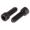 RS PRO Black Steel Hex Socket Cap Screw, Hex Drive, 1/4 in Thread x 0.75 in Length 292-091