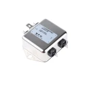 Schaffner Chassis Mount EMI Filter 3A 250V AC/DC 400Hz Fast-On 1 Phase FN2030