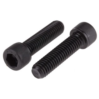 RS PRO Black Steel Hex Socket Cap Screw, Hex Drive, 3/8 in Diameter, 1.5 in Length, Grade 8.8, ANSI B18.3 1936-1960 292-237