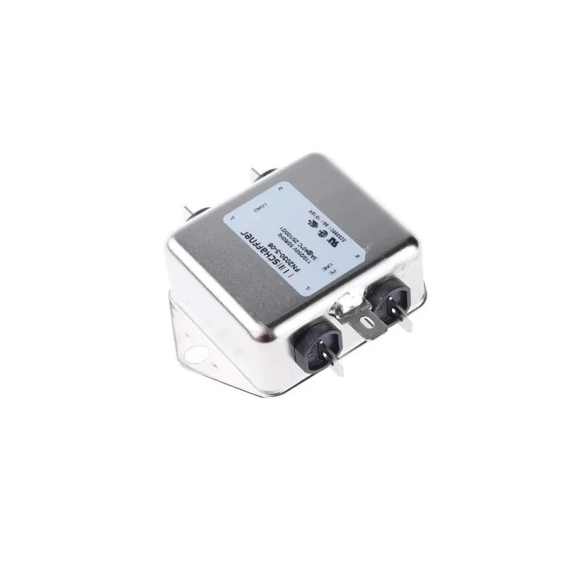 Schaffner Chassis Mount EMI Filter 3A 250V AC/DC 400Hz Fast-On 1 Phase FN2030