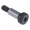 RS PRO Steel Shoulder Bolt M6x16mm, 12mm Shoulder Diameter, Hex Socket Drive, Plain Finish, Grade 12.9 292-293