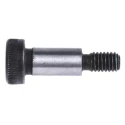 RS PRO Steel Shoulder Bolt M6x16mm, 12mm Shoulder Diameter, Hex Socket Drive, Plain Finish, Grade 12.9 292-293
