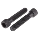 RS PRO Black Steel Hex Socket Cap Screw Hex 3/8 in Diameter 2 in Length Grade 8.8 292-259
