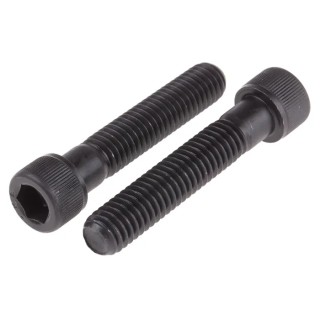 RS PRO Black Steel Hex Socket Cap Screw Hex 3/8 in Diameter 2 in Length Grade 8.8 292-259