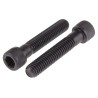 RS PRO Black Steel Hex Socket Cap Screw Hex 3/8 in Diameter 2 in Length Grade 8.8 292-259