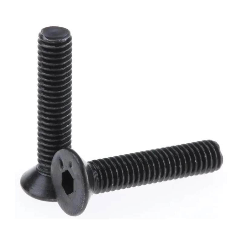 RS PRO Plain Steel Hex Socket Countersunk Screw M4 x 20 mm DIN 7991 Grade A 292-445