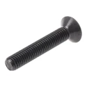 RS PRO Plain Steel Hex Socket Countersunk Screw M5 x 30 mm 292-473