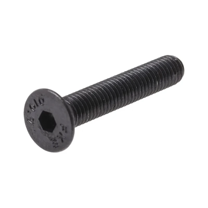 RS PRO Plain Steel Hex Socket Countersunk Screw M5 x 30 mm 292-473