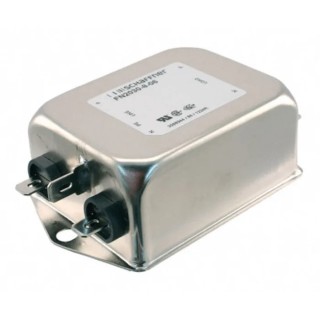Schaffner Chassis Mount EMI Filter 8 A 250V ac/dc 400Hz Fast-On Termination FN2030