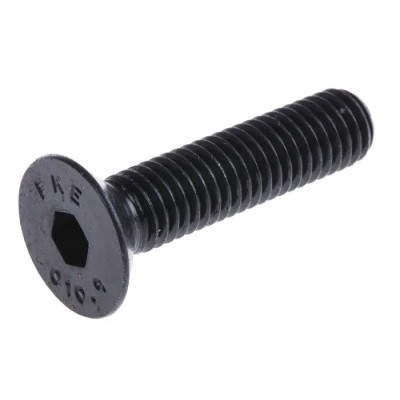 RS PRO Plain Steel Hex Socket Countersunk Screw M8 x 35 mm 292-518