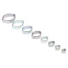 RS PRO 200 Piece Zinc Plated Steel Hose Clip Kit 23 mm - 27 mm 292-524