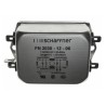 Schaffner Chassis Mount EMI Filter 12A 250V ac/dc 400Hz Fast-On Termination 1 Phase FN2030