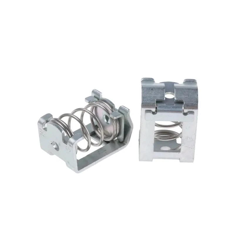 Weidmüller KLBUE Series Clamping Yoke for Use with DIN Rail Terminal Blocks Steel Body Silver 1592810000