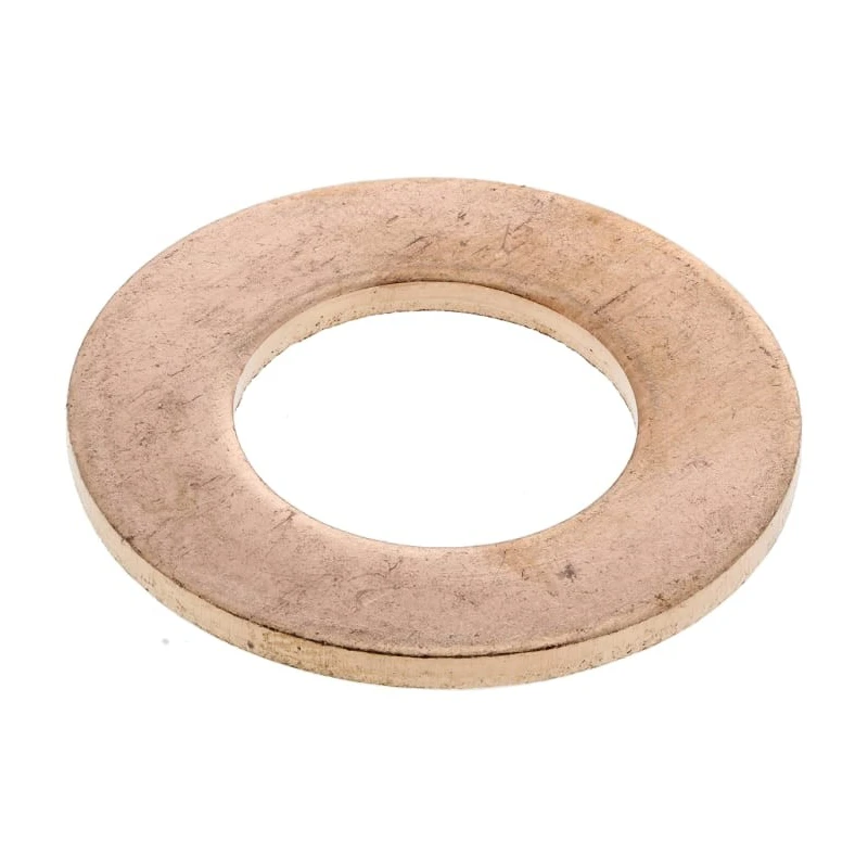 RS PRO Copper Plain Washers M12, DIN 7603A, 1.6mm Thickness, 12.5mm Inside Diameter 293-224