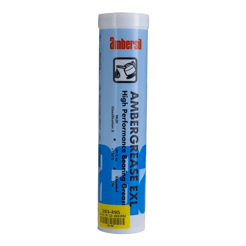 Ambersil Lithium-Calcium Complex Grease Cartridge 400 g, Red, NGLI Grade 2, -30°C to 150°C, Model 30304-AA