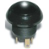 Otto P9 Series Illuminated Push Button Switch, Momentary, Panel Mount, 11 mm Cutout, SPDT, Black LED, IP68, 28 LP9-11131F22