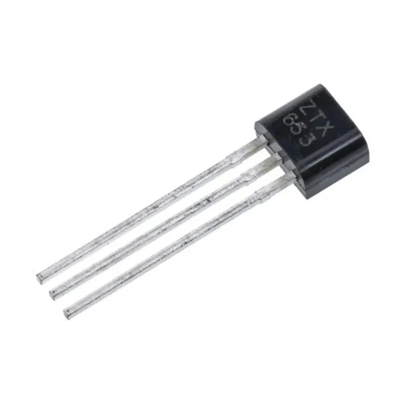 DiodesZetex Transistor NPN 2 A 100 V 3-Pin E-Line Through Hole ZTX653