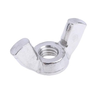 RS PRO 30 mm Bright Zinc Stainless Steel Wingnut, M6 293-139
