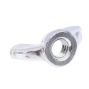 RS PRO 30 mm Bright Zinc Stainless Steel Wingnut, M6 293-139
