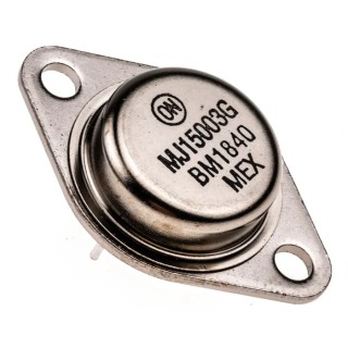 onsemi High-Power 20 A NPN Bipolar Transistor, 140 V, 2-Pin TO-204 Package MJ15003G
