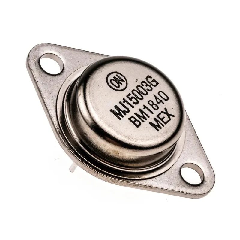 onsemi High-Power 20 A NPN Bipolar Transistor, 140 V, 2-Pin TO-204 Package MJ15003G