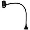 Waldmann LED Machine Light 6 W 24 V AC/DC Flexible Arm IP65 600 mm Reach 3 m Cable 